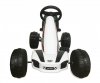 Milly Mally Gokart na pedały Viper biało-czarny